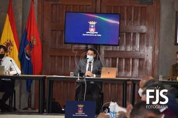 El Pacto de Telde hace valer su mayoría para aprobar definitivamente el presupuesto municipal para 2021/Francisco Javier Santana Ravelo.